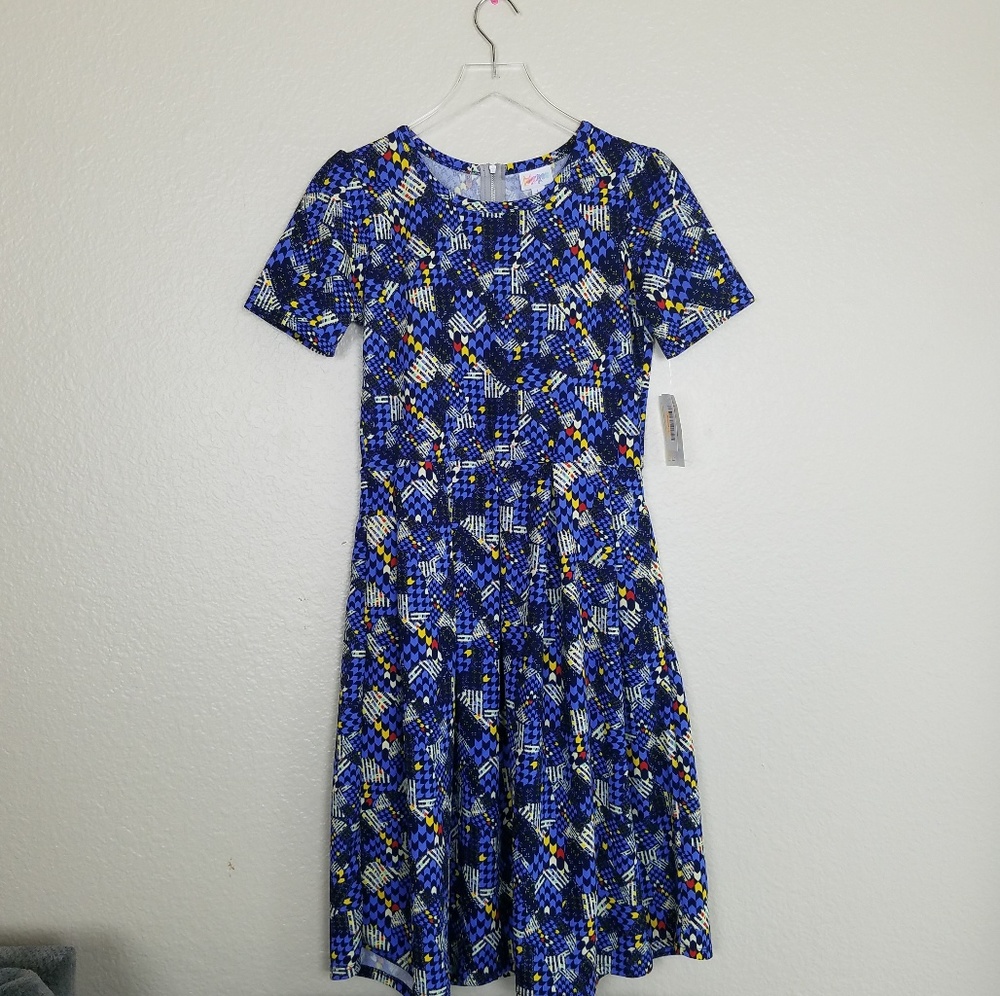 Lularoe amelia dress new with tags large